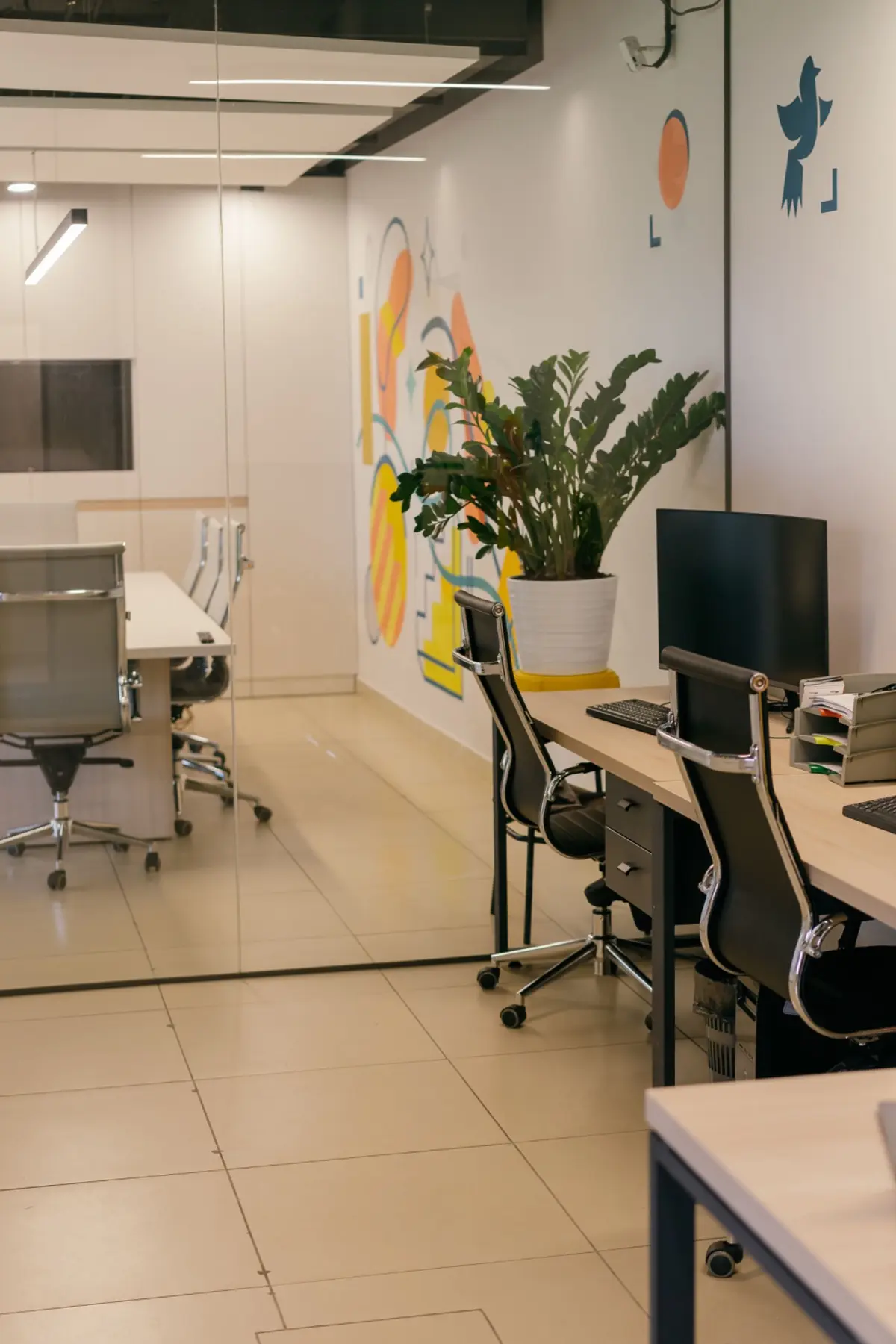 Ambiente de trabalho do escritório