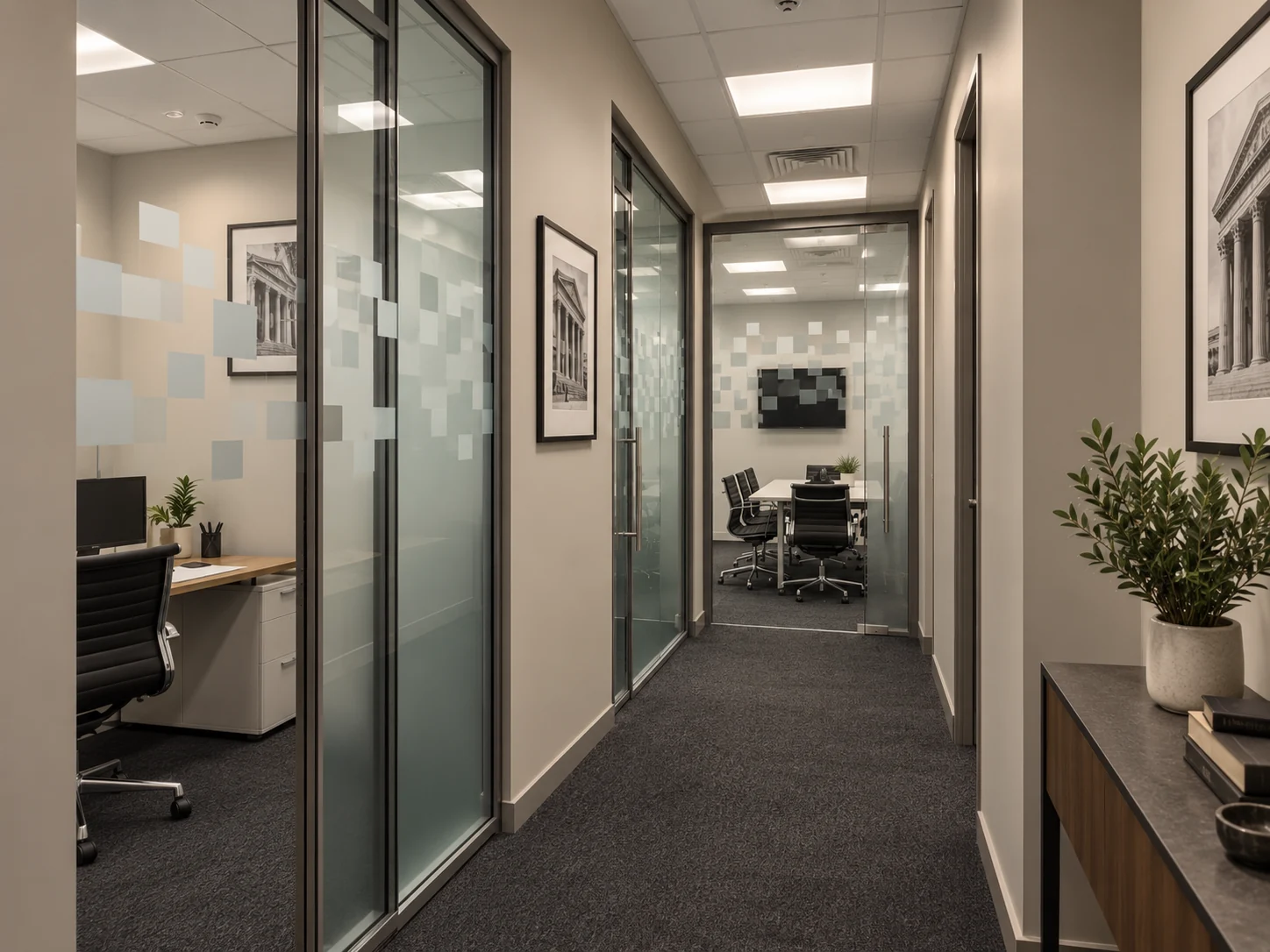 Ambiente de trabalho do escritório