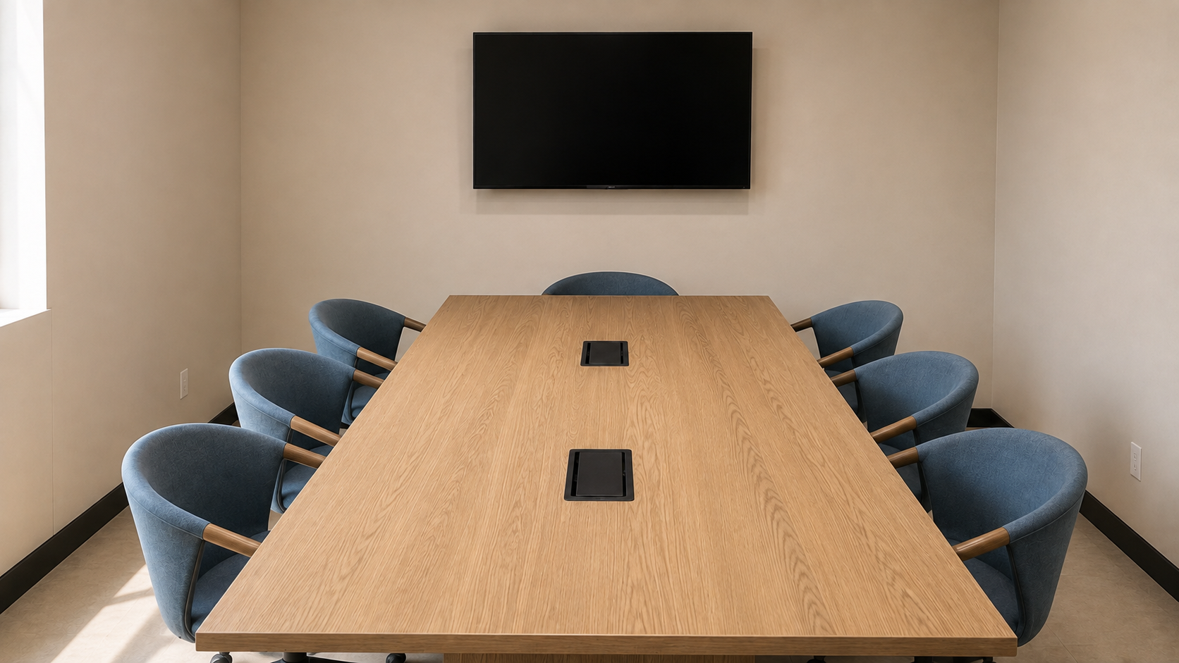 Sala de reunião do escritório José Amauri Sales Advocacia